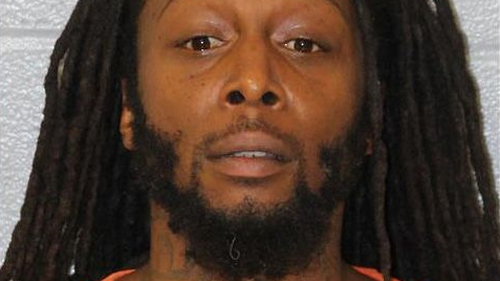 Decarlos Brown, Iryna Zarutska'nın ölümüyle suçlanıyor. (Mecklenburg County Sheriff's Office via CNN)
