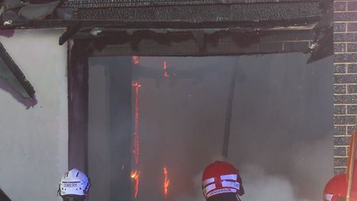 A man in his 60s was unable to escape the blaze.