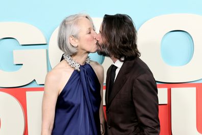 Alexandra Grant and Keanu Reeves 