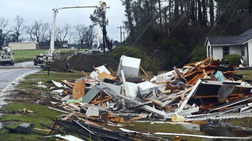 Eleven killed and 23 others injured in powerful storms in Georgia