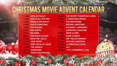 Your movie guide to Christmas.