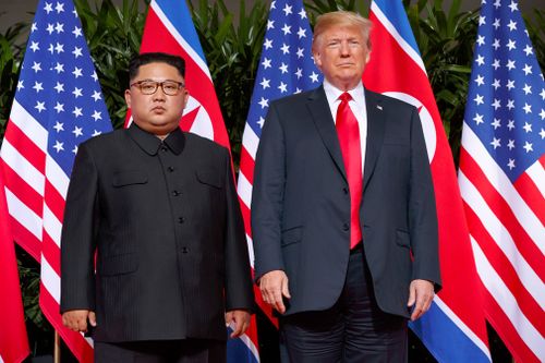 At a leaders' summit in June both the US and North Korea pledged to work towards the complete denuclearisation of the Korean Peninsula.