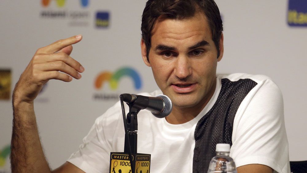 Roger Federer. (AAP)