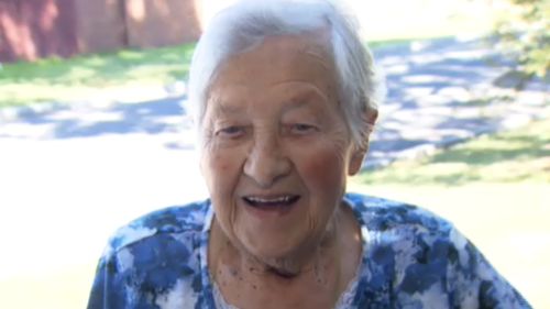 The brave 96-year-old spoke to 9NEWS following the ordeal. 
