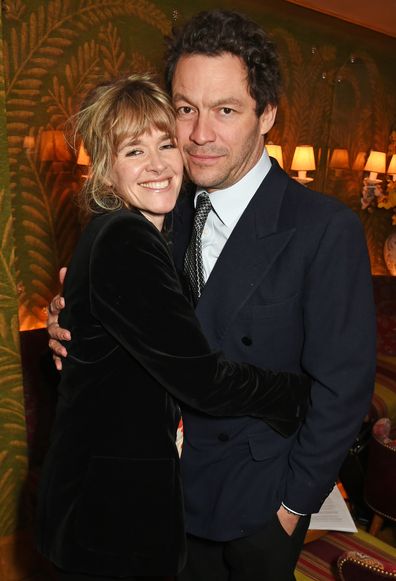 Catherine Fitzgerald and Dominic West in 2017