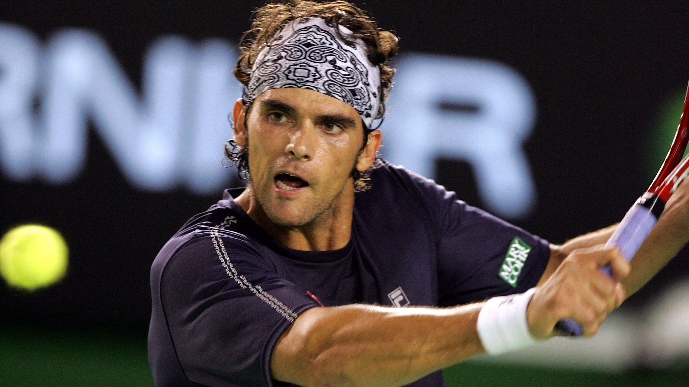 Mark Philippoussis during the 2006 Australian Open.