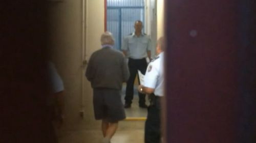 Bill Spedding entering Port Macquarie Court. (9NEWS)