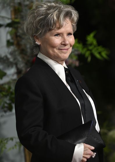 Imelda Staunton attends "The Crown" Season 5 World Premiere at Theatre Royal Drury Lane on November 08, 2022 in London 