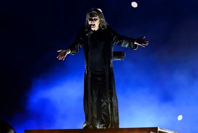 Ozzy Osbourne performs on stage during the Closing Ceremony for the 2022 Commonwealth Games at the Alexander Stadium in Birmingham. Picture date: Monday August 8, 2022. (Photo by David Davies/PA Images via Getty Images)
