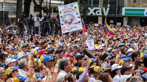 A collapse in the Venezuelan economy has led to a serious crime problem in Caracas.