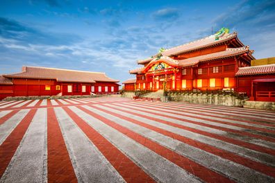 Shuri Castle, Japan.