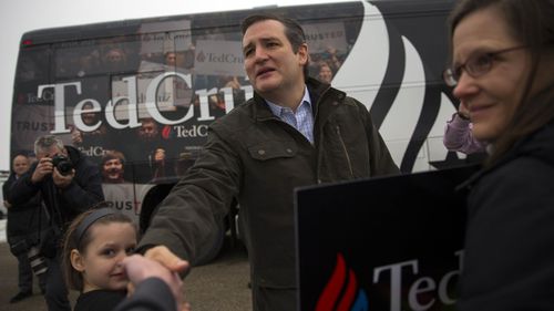 Texas senator Ted Cruz. (AAP)