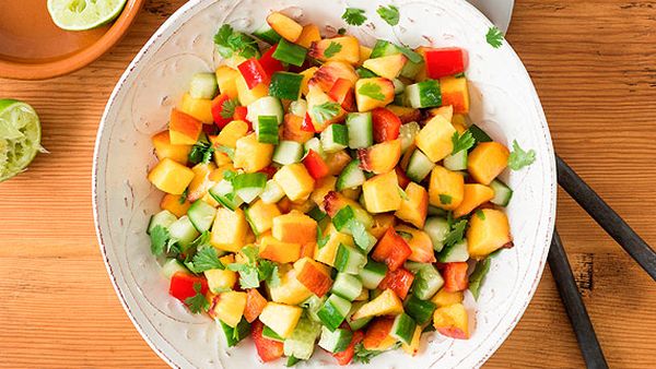 Peach salsa