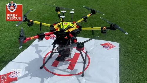 New drones will be deployed to live-stream thermal imaging to incident command. 