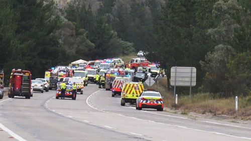 T﻿wo adults have died and five people are in a critical condition after a horror crash in the New South Wales Central Tablelands.