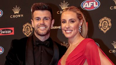 Brooke and Trent Cotchin AFL Richmond