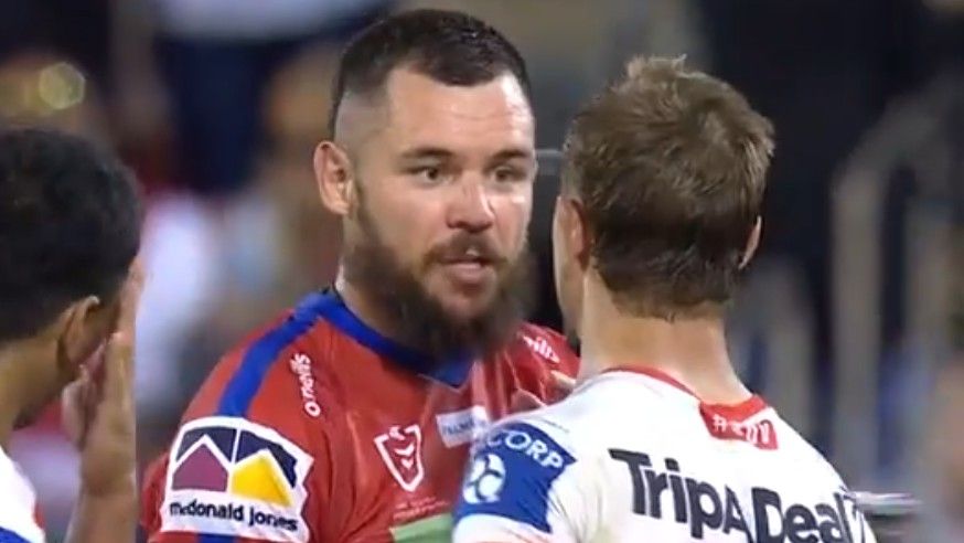 David Klemmer fires up, Zac Lomax fined over post-try incident