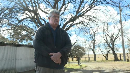 ACT Rural Landholders' Association President Tom Allen is leading the push for farmers in the area. Picture: 9NEWS
