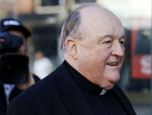 The Archbishop is the most senior Catholic official in the world charged with concealing child sexual abuse. (AAP)