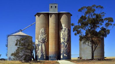 Silo art trail, Victoria