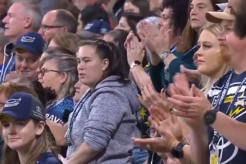 North Queensland Cowboys fans tribute to Paul Green