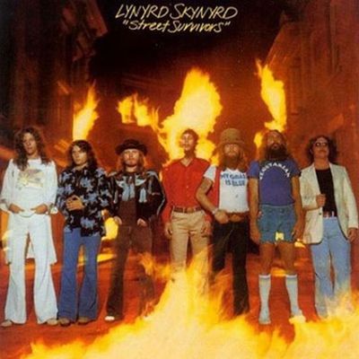 Doesn't look offensive, does it? Well, three days after this album was released, several members of Lynyrd Skynyrd died in a plane crash.