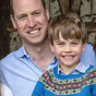 William offers rare comment about youngest son Louis