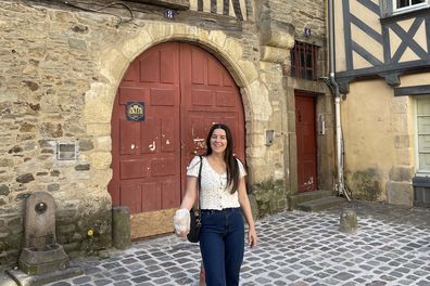 Gabrielle in France.