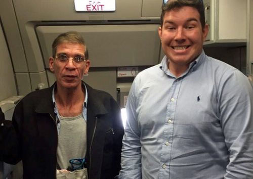 The alleged hijacker and hostage Ben Innes. (Supplied)