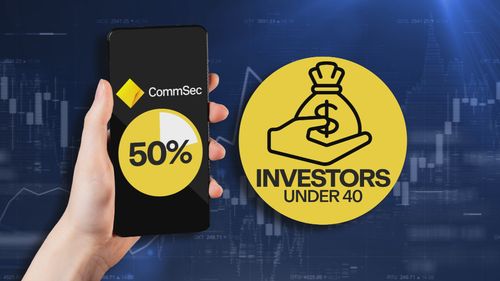 Yï»¿oung Australians are entering the stock market in record-breaking numbers, new CommSec data shows.