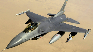 US aircraft sales company Jet Lease has listed a fully operational F-16 fighter jet for A$12.5 million.