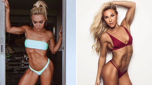 Hattie Boydle, pro fitness model and the WBFF 2016 world champion.