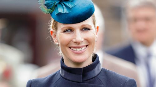 The Queen's grand-daughter, Zara Tindall, is expecting baby number two with husband Mike Tindall. (Getty)