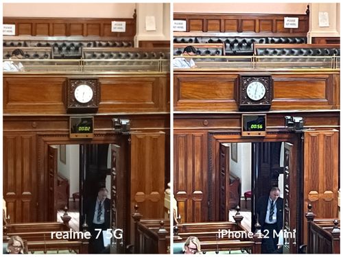 realme 7 5G camera quality comparisons.