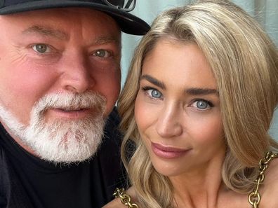 Kyle Sandilands and Tegan Kynaston in the US