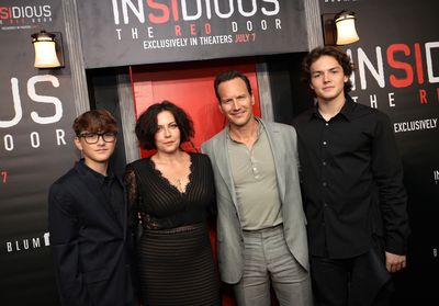 Patrick Wilson and family