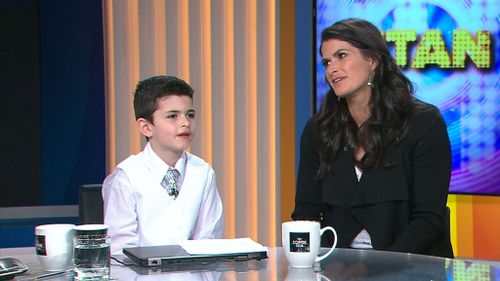 Eitan and his mum. (TODAY Show)