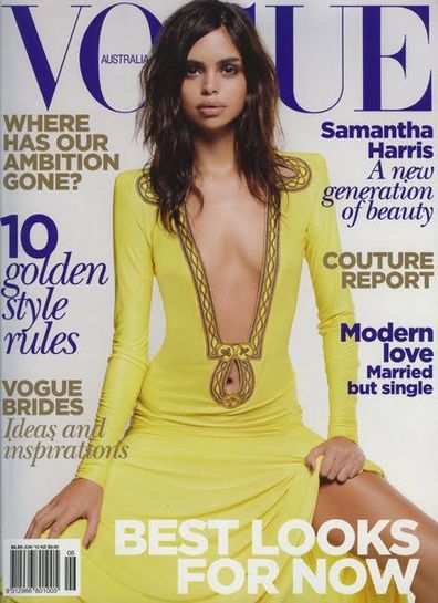 Samantha Harris on Vogue
