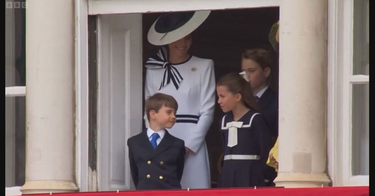 Dancing Prince Louis steals the show during royal balcony appearance