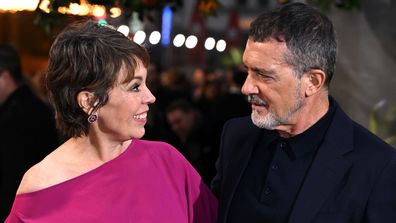 Olivia Colman and Antonio Banderas