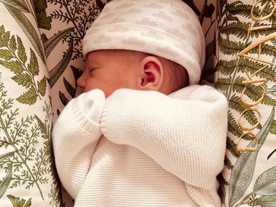 Lady Tatiana Mountbatten's baby boy Auberon