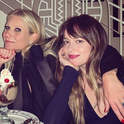 Gwyneth Paltrow, Dakota Johnson at Derek Blasberg's birthday party