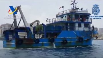 Spain Canary Islands cocaine drug bust fishing boat