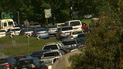 The week-long closure is set to spark commuter chaos during summer holidays. (9NEWS)