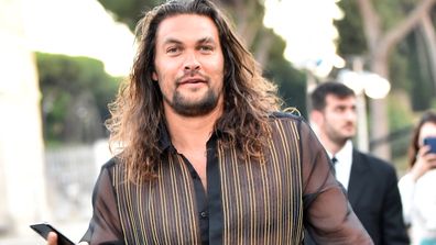 Jason Momoa in Rome in July 2019