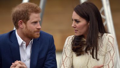 Prince Harry and Kate Middleton in 2017.