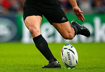 Which All Black holds the world record for points scored in rugby union Test matches?
