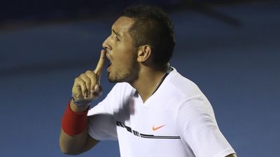 Kyrgios completes holy trinity of wins