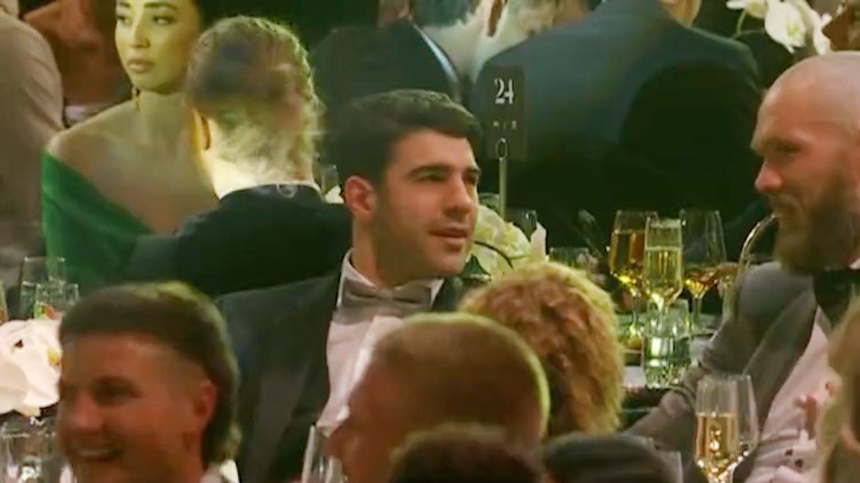 Melbourne Demons star Christian Petracca was caught giving AFL boss Gill McLachlan a spray over the mispronunciation of his name during the Brownlow Medal count.