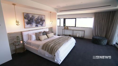 As part of Sydney's largest single-level apartment, the property comes with an almost 100-square-metre master bedroom.